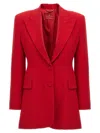 Ermanno Scervino Single-breasted Blazer Blazer And Suits Red In Red