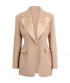 Ermanno Scervino Single-breasted Jacket In Nude