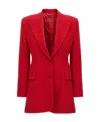 Ermanno Scervino Single-breasted Blazer Blazer And Suits Red In Red
