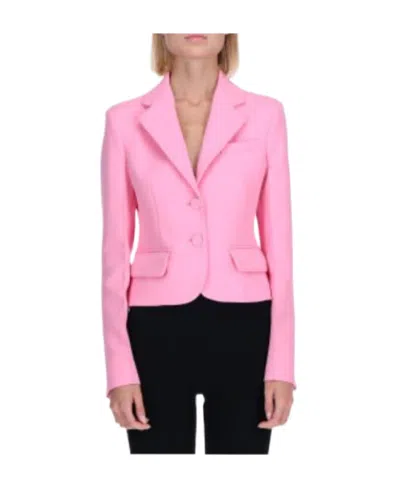 Ermanno Scervino Single-breasted Suit Jacket In Pink