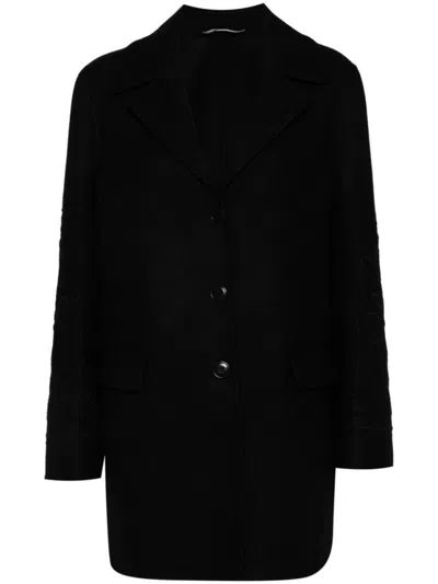 ERMANNO SCERVINO ERMANNO SCERVINO SINGLE-BREASTED WOOL COAT