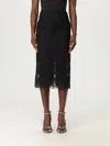 半身裙 ERMANNO SCERVINO 女士 颜色 黑色