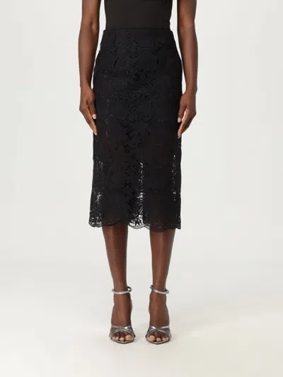 ERMANNO SCERVINO 半身裙 ERMANNO SCERVINO 女士 颜色 黑色,G92343002