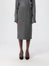 Ermanno Scervino Skirt  Woman Color Brown In Brown