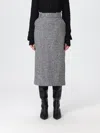 Ermanno Scervino Skirt  Woman Color Multicolor In Gray