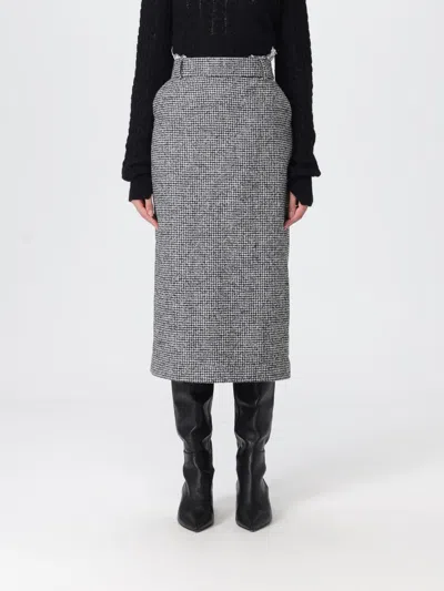 Ermanno Scervino Skirt  Woman Color Multicolor In Gray