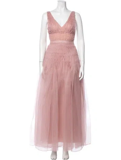 Pre-owned Ermanno Scervino Skirt Set In Pink