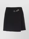 Ermanno Scervino Jewel-embellished Virgin-wool Skirt In Black