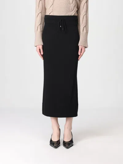 Ermanno Scervino Elastic Waist Skirt In Black