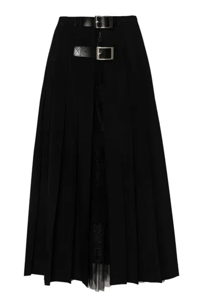 Ermanno Scervino Skirts Black In Nero
