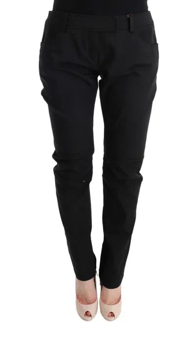 ERMANNO SCERVINO SLEEK COTTON SLIM FIT WOMEN'S PANTS