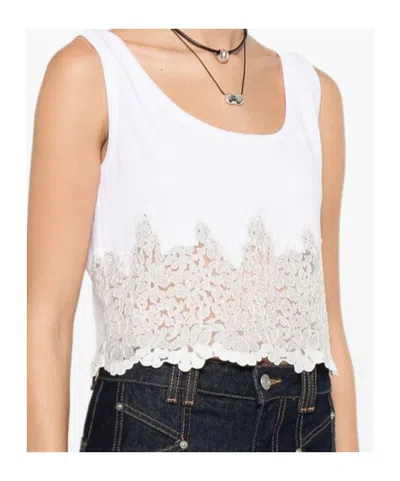 Ermanno Scervino Sleeveless Vest In White