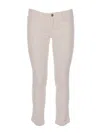 Ermanno Scervino Slim Jeans In White In White