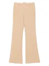 Ermanno Scervino Slub-texture Trousers In Neutrals
