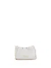 Ermanno Scervino Small Hobo Shoulder Bag In Ivory Leather