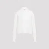 Ermanno Scervino Snow White Silk Shirt In White