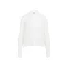 Ermanno Scervino Snow White Silk Shirt In White