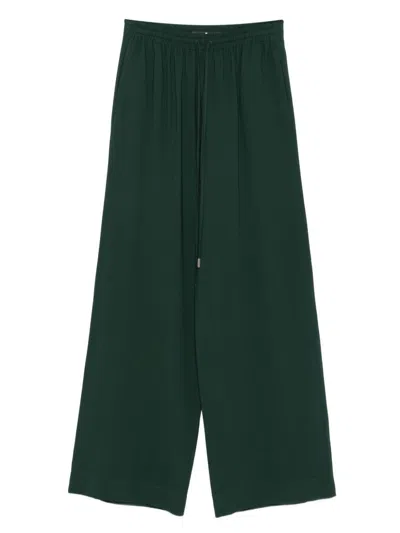 ERMANNO SCERVINO SOFT TROUSERS WITH DRAWSTRING ERMANNO SCERVINO