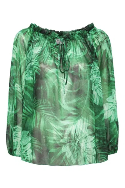 Ermanno Scervino Sophisticated Women's Shirt In Green