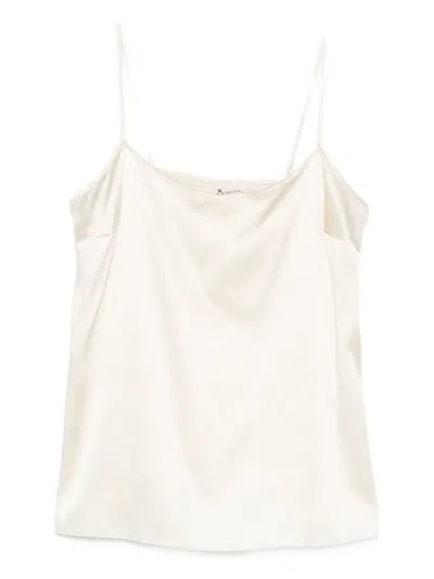 Ermanno Scervino Spaghetti-strap Top In Neutral