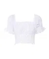 Ermanno Scervino Square Neck Blouse