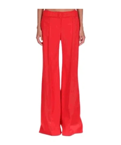 Ermanno Scervino Straight-leg Casual Pants In Red