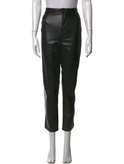 Pre-owned Ermanno Scervino Straight Leg Pants In Black