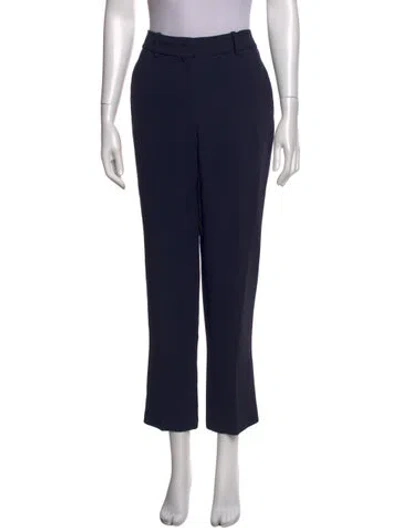Pre-owned Ermanno Scervino Straight Leg Pants In Blue