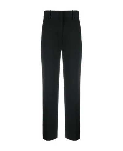 Ermanno Scervino Straight-leg Tailored Trousers In Black
