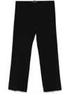Ermanno Scervino Straight-leg Trousers In Black