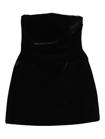 Ermanno Scervino Strapless Mini Dress In Multi