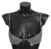 Ermanno Scervino Stripes Lace Reggiseno Bra Women's Underwear In Blue