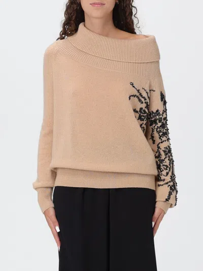 Ermanno Scervino Sweater  Woman Color Black In Nude