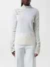 ERMANNO SCERVINO SWEATER ERMANNO SCERVINO WOMAN COLOR WHITE,F89725001