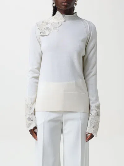 Ermanno Scervino Sweater  Woman Color White In Weiss