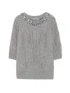 Ermanno Scervino Sweater In Grey