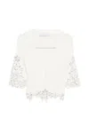 Ermanno Scervino Sweaters White In White