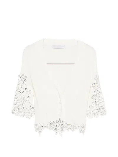 Ermanno Scervino Sweaters White