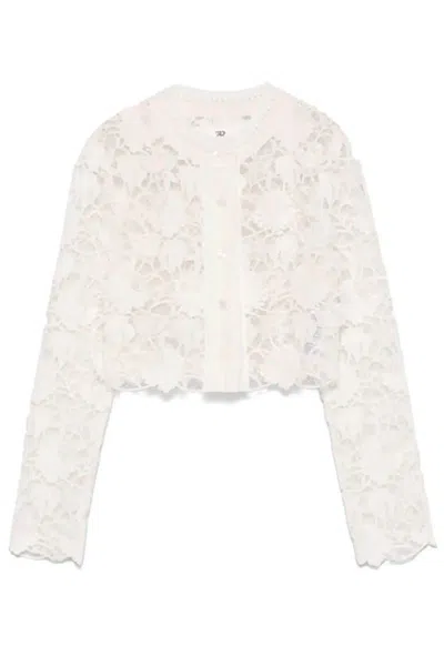 ERMANNO SCERVINO ERMANNO SCERVINO SWEATERS WHITE