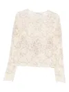 Ermanno Scervino T-shirts And Polos White In Neutral