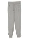 Ermanno Scervino Tailored Grey Track Pants In Gray