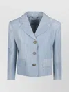 Ermanno Scervino Tailored Jacket With Embroidered Notched Lapel