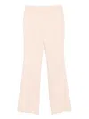 Ermanno Scervino Tailored Trousers In Pink