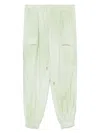 Ermanno Scervino Tapered Cargo Pants In Green