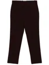 Ermanno Scervino Tapered Trousers In Rot