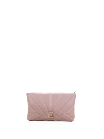 Ermanno Scervino Terry Nude Leather Shoulder Bag