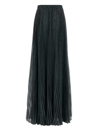 ERMANNO SCERVINO TEXTURED PLEATED SKIRT