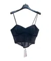 Ermanno Scervino Thin Shoulder Strap In Black