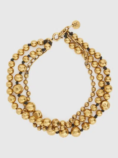 Ermanno Scervino Three-strand Necklace In Gold