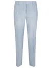 Ermanno Scervino Trousers Back Pockets Belt Loops Front Crease